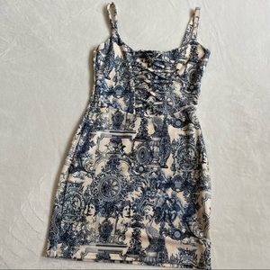 PLT porcelain mini dress